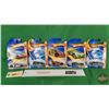 Image 1 : Hot Wheels (5) : Track Stars (c.2007/2008/2009 Mattel) - Reverb - Accelium - Synkro - Dodge XP-07 -