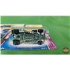 Image 13 : Hot Wheels (4) : (c.2006/2007 Mattel) - Gold Humvee - Highway Horror Rigor Motor - Bone Blazers Rapi