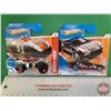 Image 1 : Hot Wheels (2) : Track Stars (c.2010 Mattel) - Spider Rider Thrill Racers - Cave - La Fasta  (SEE PI