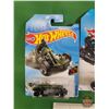 Image 2 : Hot Wheels (4) : HW MOTO (c.2015/2017 Mattel) - Moto Wing - Blast Lane - Moto Wing - Quad Rod  (SEE