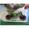 Image 9 : Hot Wheels (4) : HW MOTO (c.2015/2017 Mattel) - Moto Wing - Blast Lane - Moto Wing - Quad Rod  (SEE