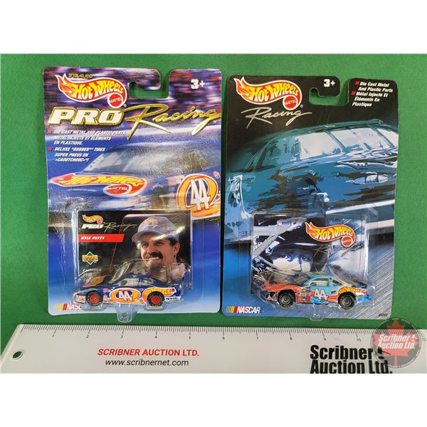 Hot Wheels Racing NASCAR (2) (Scale 1:64) (SEE PICS!)  (Preview will be by Appointment Only : Call 7