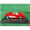 Image 3 : Diecast Car : 1957 Chevrolet Corvette (Scale 1:24) (Box Measures: 4"H x 9-1/2"W x 5"D) (SEE PICS!)  
