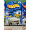 Image 4 : Hot Wheels (3) : Race & Win (c.2001 Mattel) - Phaeton - Baby Boomer - Chrysler Thunderbolt  (SEE PIC