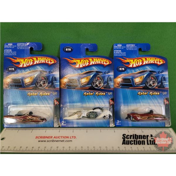 Hot Wheels (3) : Rebel Rides (c.2004 Mattel) - Outsider - W-Oozie - Outsider  (SEE PICS!)