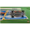 Image 10 : Hot Wheels (3) : HW Premiere (c.2008 Mattel) - Dune It Up - Fast Felion - Pedal De Metal  (SEE PICS!