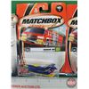 Image 4 : Matchbox (3) : (c.2000/2014 Mattel) - Runway Wrangler - Radar Jet - Police Robot Truck  (SEE PICS!)