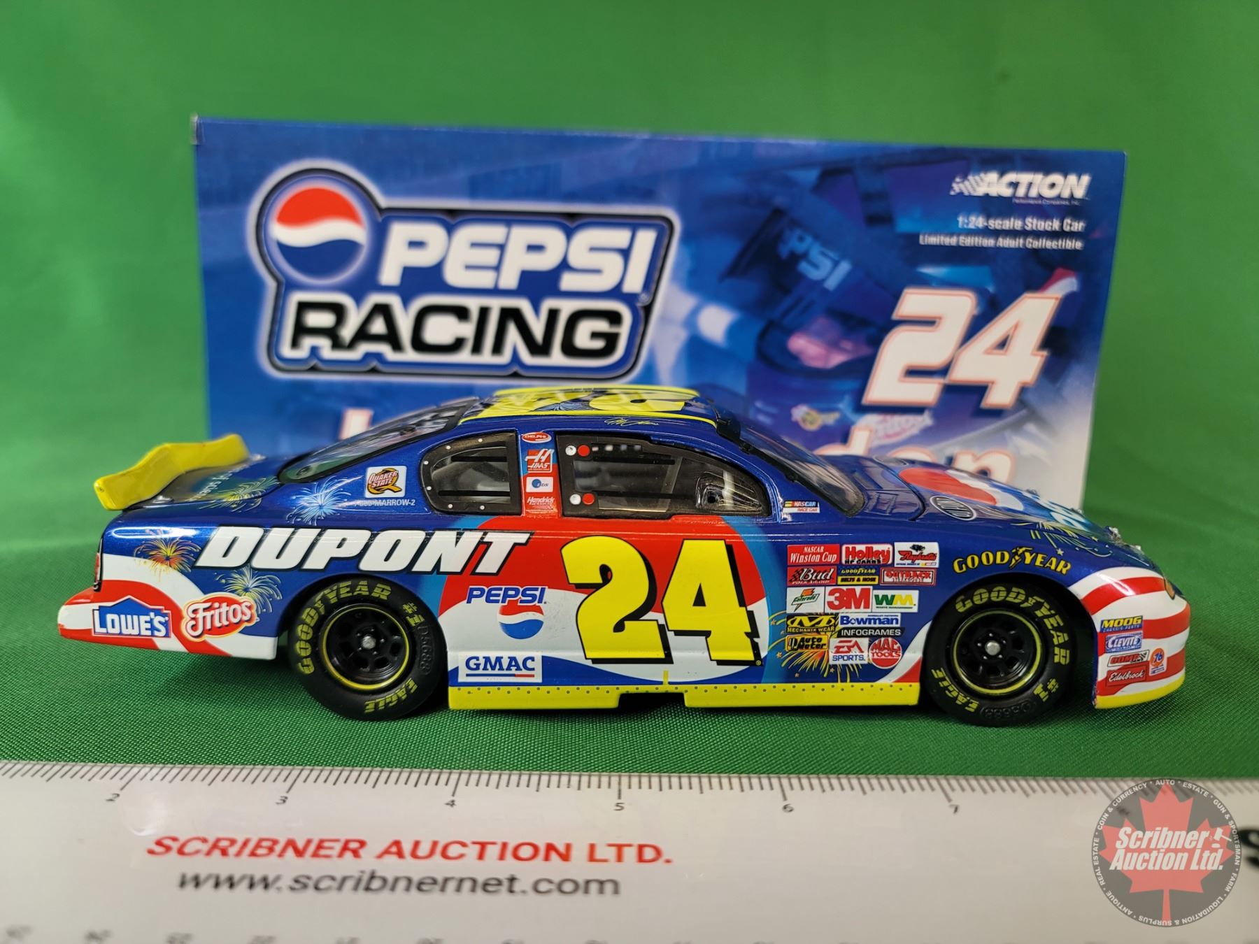 Action Racing Collectables Diecast Race Car : NASCAR : Action : #24 Jeff Gordon : Pepsi Limited ...