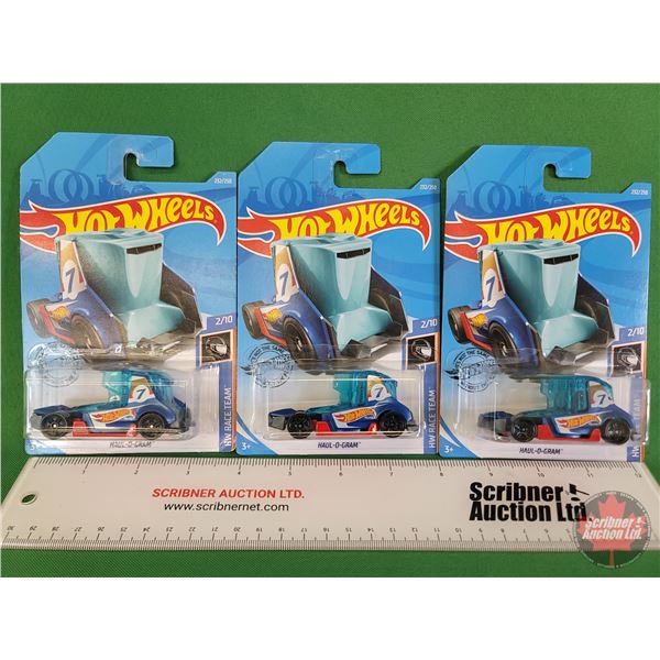 Hot Wheels (3) : HW Race Team ~ Haul-O-Gram (c.2018 Mattel)  (SEE PICS!)