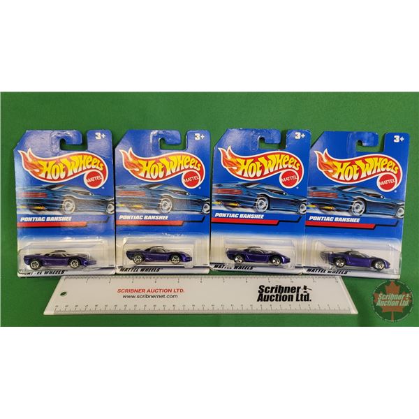 Hot Wheels (4) : Pontiac Banshee (c.1997 Mattel)  (SEE PICS!)