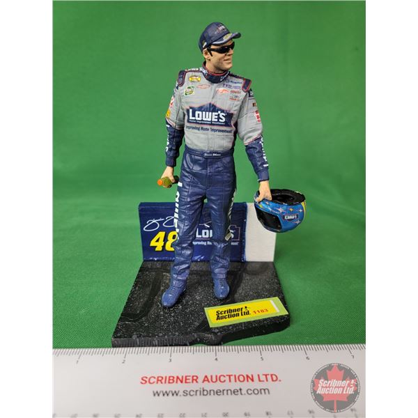 Figurine : NASCAR Driver : Action McFarlane : Jimmie Johnson (7"H) (SEE PICS!)  (Preview will be by 