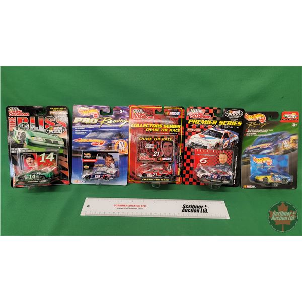 Diecast Cars (5) : NASCAR : Racing Champions & Hot Wheels (Variety ~ See Pictures for Car Details) (