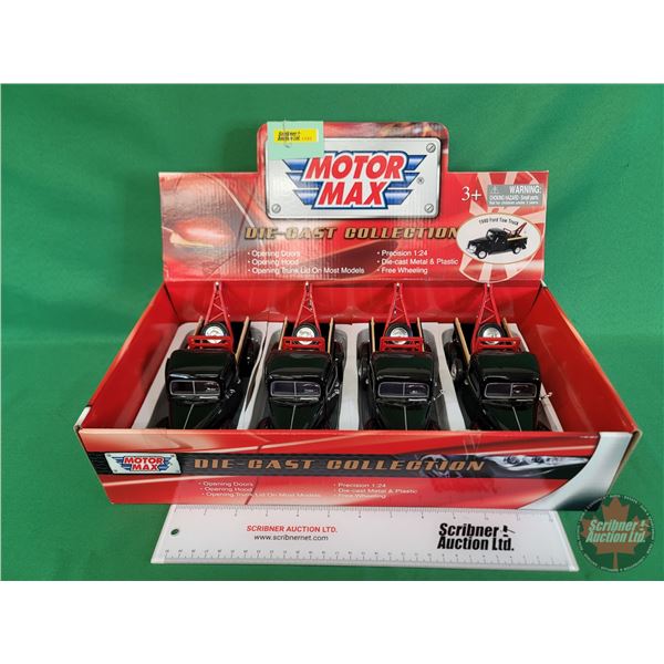 Motor Max Collection : 1940 Tow Truck (4) (Scale: 1:24)  (SEE PICS!)