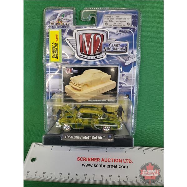 M2 Machines : Clearly Auto-Thentics ~ 1954 Chevrolet Bel Air (c.2008 Castline)  (SEE PICS!)