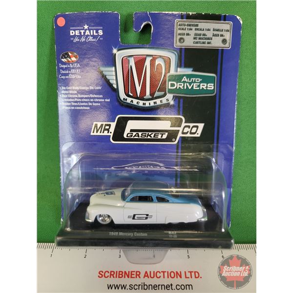 M2 Machines : Auto-Drivers Mr. Gasket Co. ~ 1949 Mercury Custom (c.2008 Castline)  (SEE PICS!)