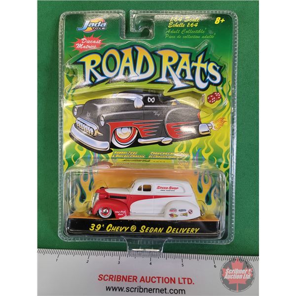 Jada Toys : Road Rats ~ 39' Chevy Sedan Delivery (c.2003 Jada Toys)  (SEE PICS!)