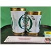 Image 4 : Quaker State Super Blend (2) : Oil Cans (Both Full) (Tallest Measures 6-1/2"H x 4" Dia)  (SEE PICS!)