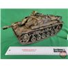 Image 1 : German Tank Model : StuG III Assault Gun WWII (Scale 1:18) (Measures 6"H x 16"L x 7-1/2"W) (Plastic)