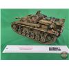 Image 3 : German Tank Model : StuG III Assault Gun WWII (Scale 1:18) (Measures 6"H x 16"L x 7-1/2"W) (Plastic)