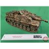 Image 7 : German Tank Model : StuG III Assault Gun WWII (Scale 1:18) (Measures 6"H x 16"L x 7-1/2"W) (Plastic)