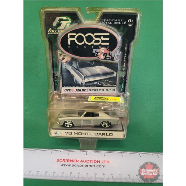 JL Full Throttle : Foose Design Overhaulin' Series ~ 1970 Chevrolet Monte Carlo (c.2006 RC2)  (SEE P