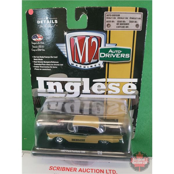 M2 Machines : Auto-Drivers Inglese ~ 1957 Ford Fairlane 500 (c.2018 Castline)  (SEE PICS!)