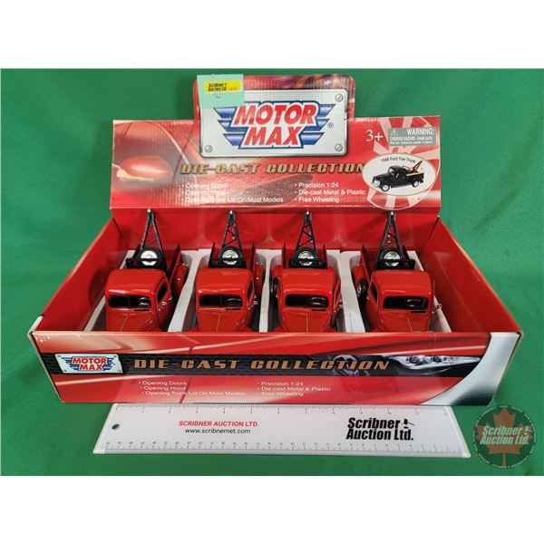 Motor Max Collection : 1940 Tow Truck (4) (Scale: 1:24)  (SEE PICS!)