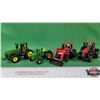 Image 1 : Farm Toy Collector Combo (4): Johne Deere Tractors (2) & Case IH Tractors (2) (Scale 1:64) (SEE PICS