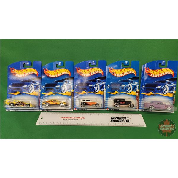 Hot Wheels : Mattel Wheels (5) (Variety) - Side-Splitter - Monte Carlo Concept - Midnight Otto - For
