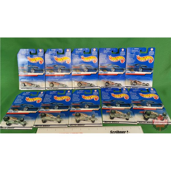 Hot Wheels (10) : Surf Crate (c.1998 Mattel)  (SEE PICS!)