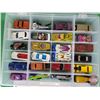 Image 2 : Hot Wheels (24) :  Variety (In Plastic Organizer)  (SEE PICS!)