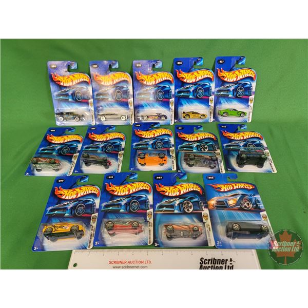 Hot Wheels (14) : 2004 First Editions (c.2003/2004 Mattel) - Cadillac V-16 - Off Track - Lotus Sport