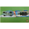 Image 17 : Hot Wheels (15) : Race World Highway (c.2009 Mattel) - Humvee - Pit Cruiser - Propper Chopper - Swoo