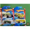 Image 4 : Hot Wheels (15) : Race World Highway (c.2009 Mattel) - Humvee - Pit Cruiser - Propper Chopper - Swoo