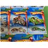 Image 5 : Hot Wheels (15) : Race World Highway (c.2009 Mattel) - Humvee - Pit Cruiser - Propper Chopper - Swoo