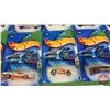 Image 9 : Hot Wheels (18) : Track Aces (Mattel) - Jester - Power Pipes - HW Prototype 12 - Backdraft - Vulture