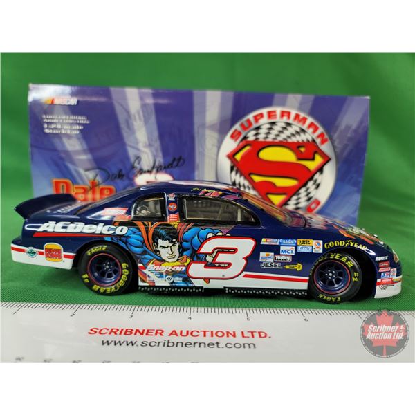 Diecast Race Car : NASCAR : Action : #3 Dale Earnhardt Jr. : Super Man Limited Edition (Scale 1:24) 