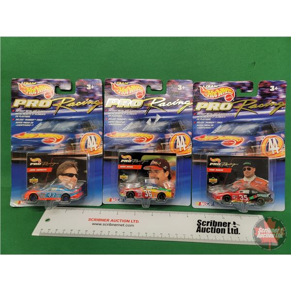 Hot Wheels : Pro Racing (3) (Variety - See Pictures for Car Details) - John Andretti - Ernie Irvan -