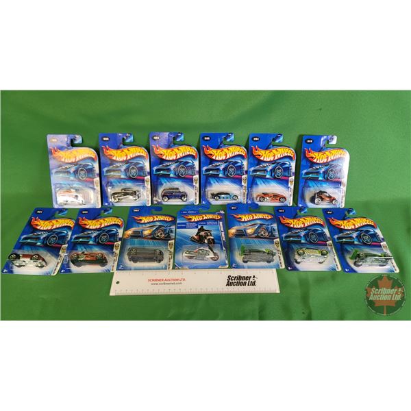 Hot Wheels (13) : Variety (Mattel) - Cool One - Hummer H3T - Rockster - Phantom Racer - Hi I.Q - Buz