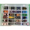 Image 2 : Hot Wheels (24) :  Variety (In Plastic Organizer)  (SEE PICS!)