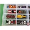 Image 4 : Hot Wheels (24) :  Variety (In Plastic Organizer)  (SEE PICS!)