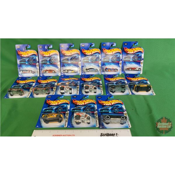 Hot Wheels (15) : 2004 First Editions (c.2003 Mattel) - Cul8R - Phantom Racer - Brutalistic - Dodge