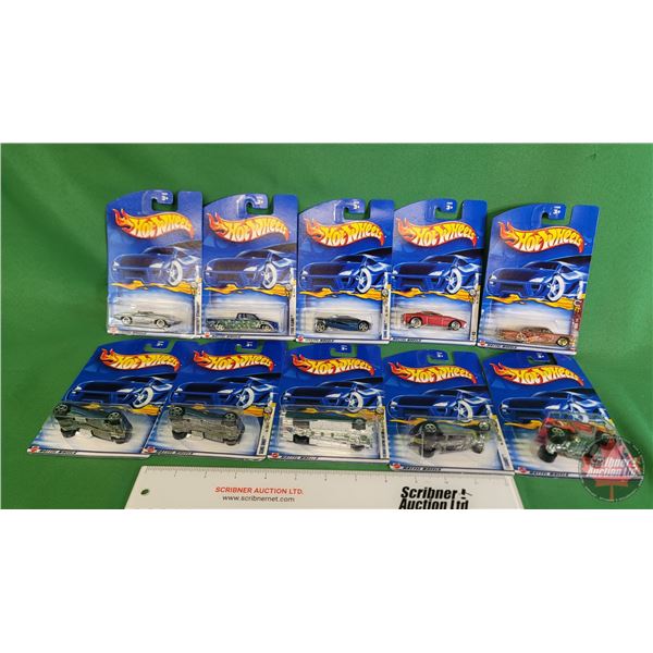 Hot Wheels (10) : Variety (Mattel) - Steel Frame - Sling Shot - GT-03 - Corvette Stingray - Moto-Cro
