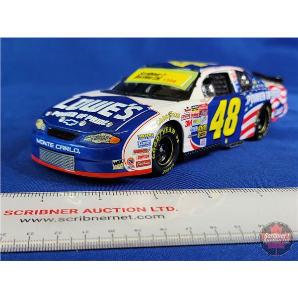 Diecast Race Car : NASCAR : Action : #43 Jimmie Johnson (Scale 1:24) (No Box) (SEE PICS!)  (Preview 