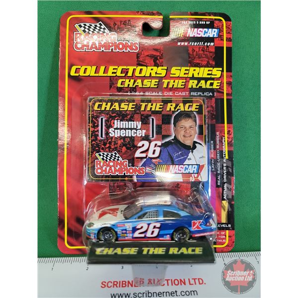 Diecast Race Car : NASCAR : Racing Champions : #26 Jimmy Spencer (Scale 1:64) (SEE PICS!)  (Preview 