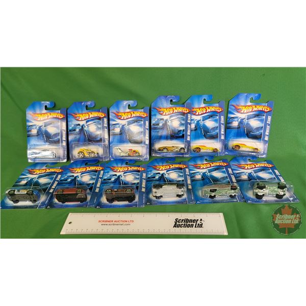 Hot Wheels (12) : Stars (Mattel) - Blast Lane - Whatta Drag - Shredded - Purple Passion - Whip Cream
