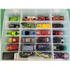 Image 2 : Hot Wheels (24) :  Variety (In Plastic Organizer)  (SEE PICS!)