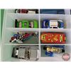 Image 4 : Hot Wheels (24) :  Variety (In Plastic Organizer)  (SEE PICS!)