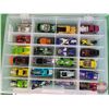 Image 2 : Hot Wheels (24) :  Variety (In Plastic Organizer)  (SEE PICS!)