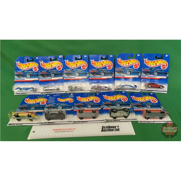 Hot Wheels (11) : Variety (Mattel) - Hammered Coupe - Deuce Roadster - Isuzu VehiCross 1999 - Deora